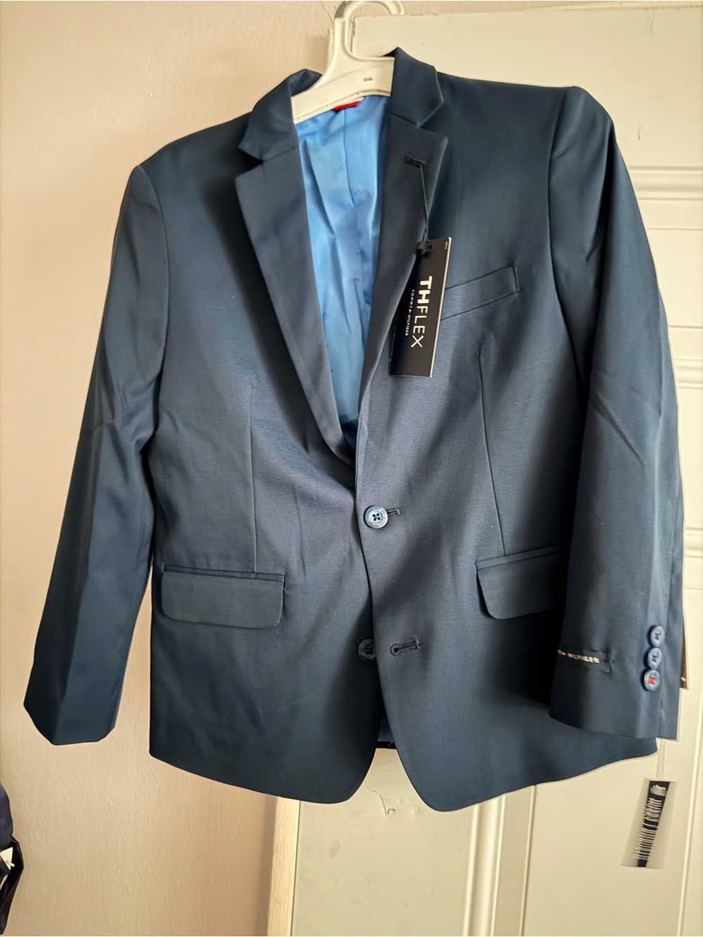 Boy’s Tommy Hilfiger Navy Blue Two-Button Blazer